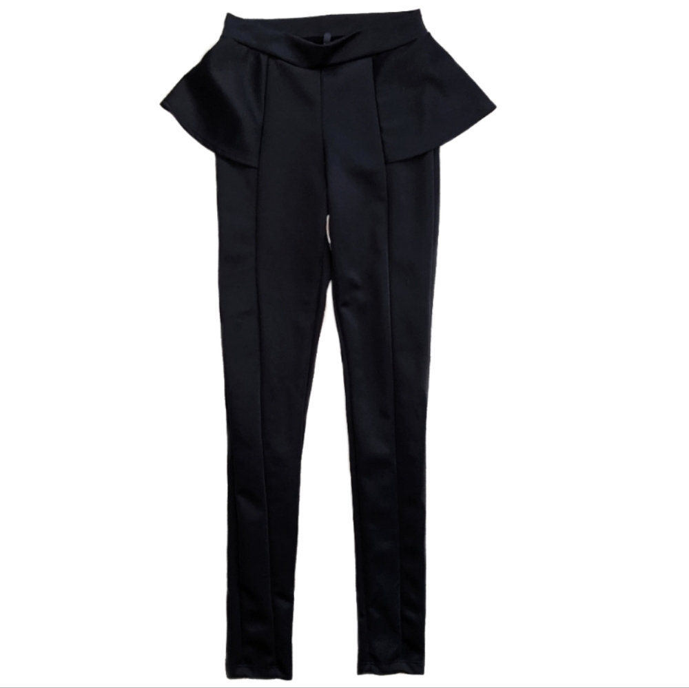 Tic Toc Black Pelpum Leggings